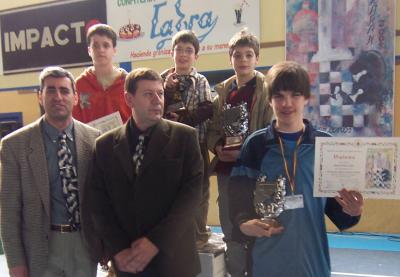 Un alumno de diversificación consigue el 3er puesto en el campeonato regional de ajedrez.
